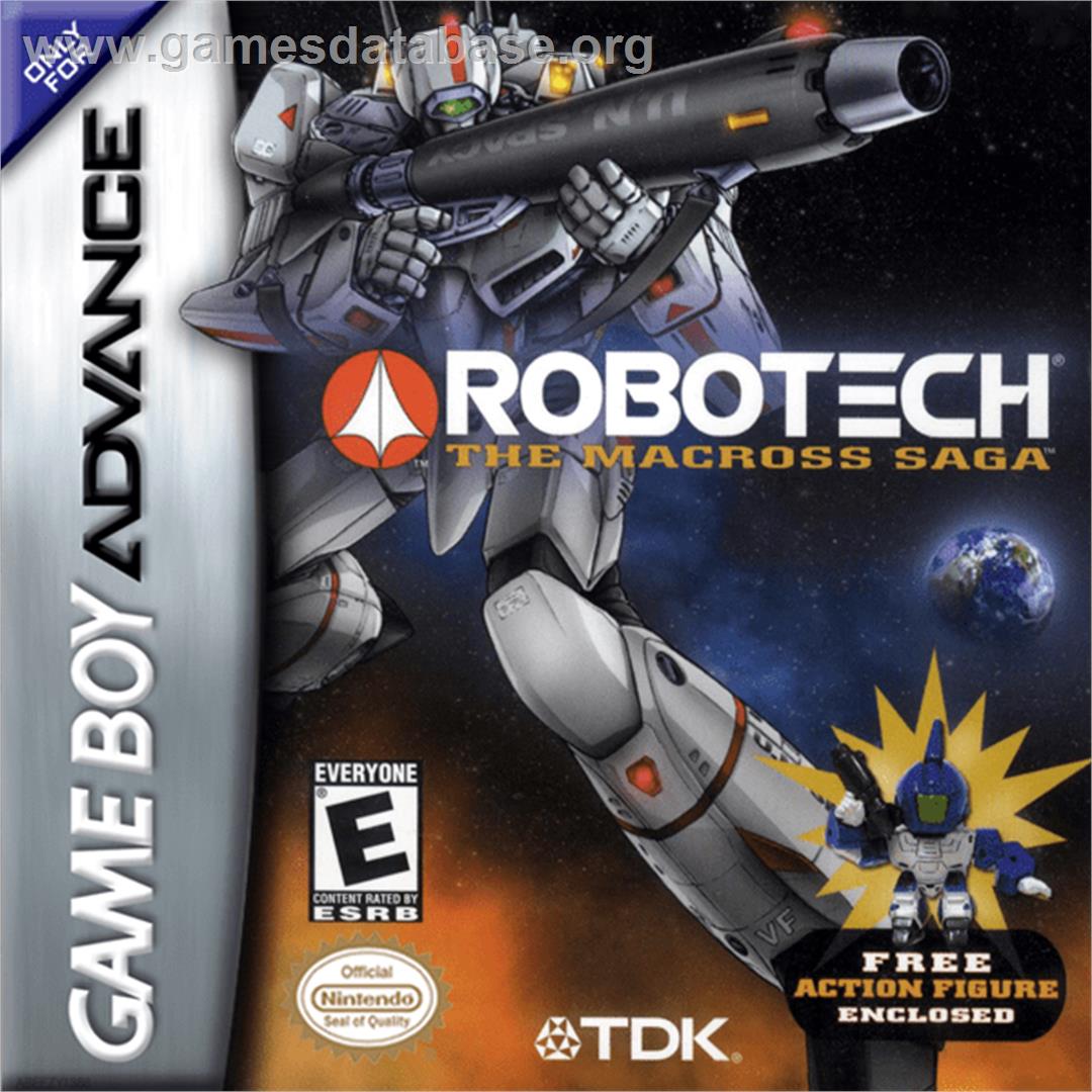 Robotech: The Macross Saga - Nintendo Game Boy Advance - Artwork - Box