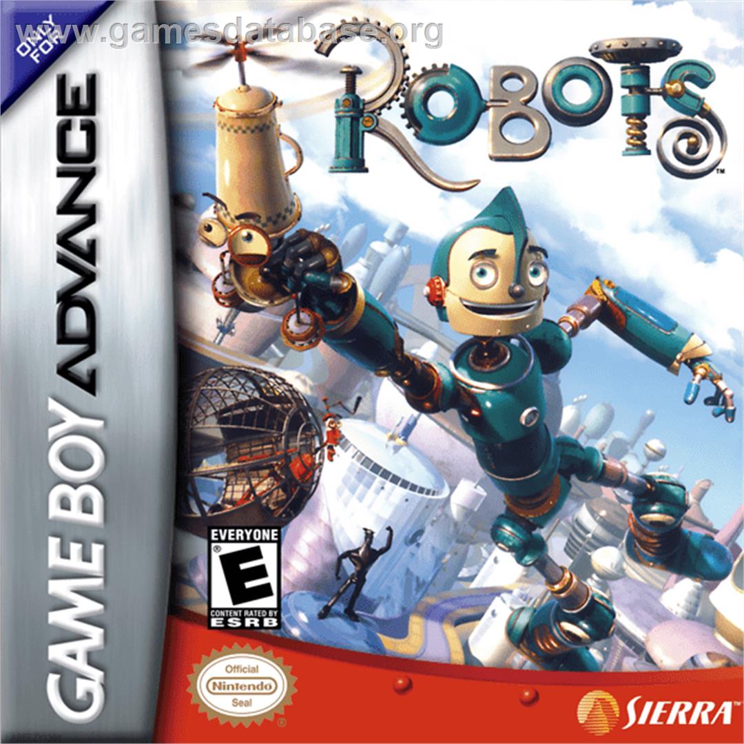 Robots - Nintendo Game Boy Advance - Artwork - Box