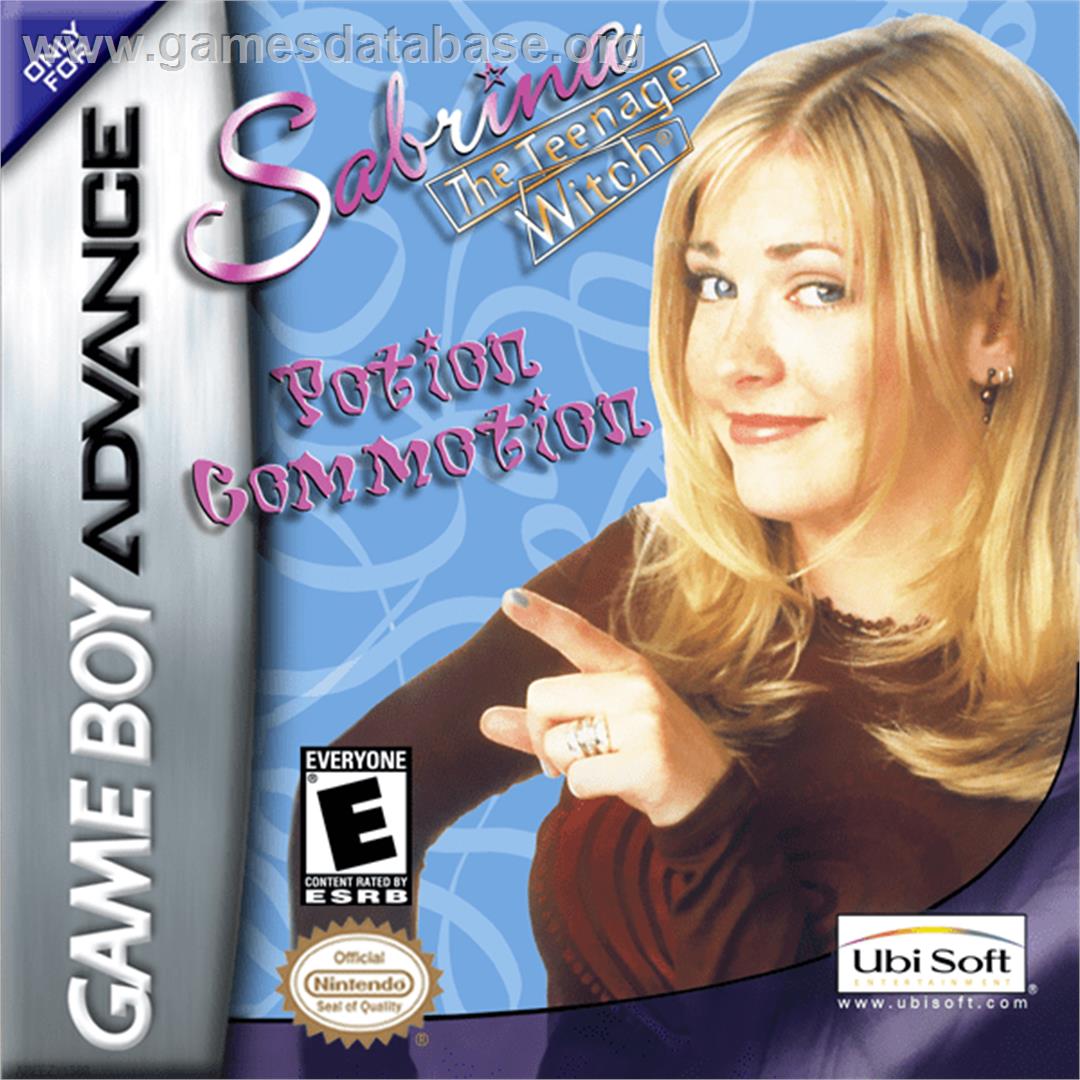 Sabrina, the Teenage Witch: Potion Commotion - Nintendo Game Boy Advance - Artwork - Box