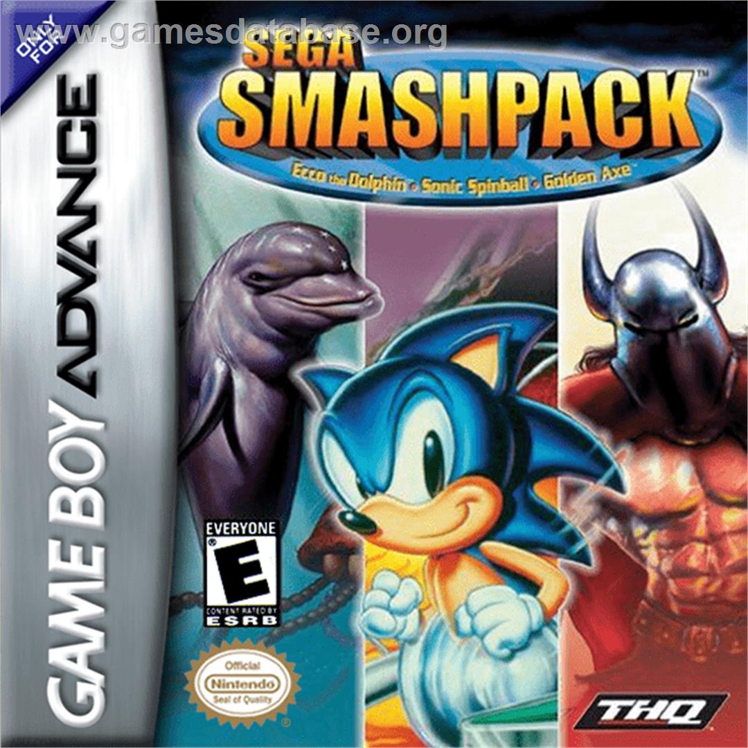 Sega Smash Pack - Nintendo Game Boy Advance - Artwork - Box