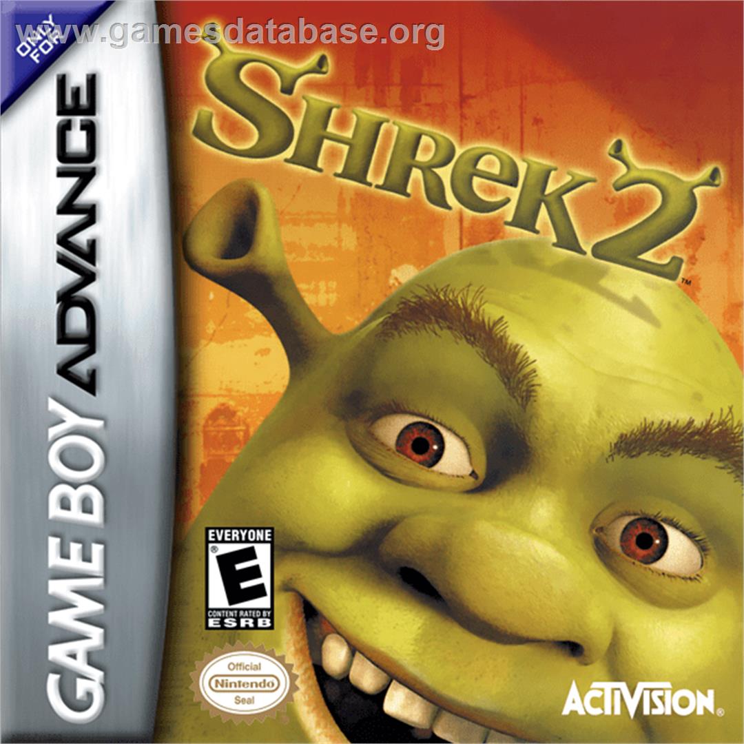 Shrek 2: Beg for Mercy - Nintendo Game Boy Advance - Artwork - Box
