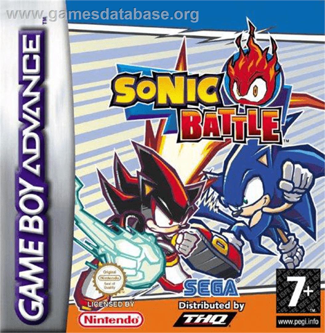 Sonic Battle - Nintendo Game Boy Advance - Artwork - Box