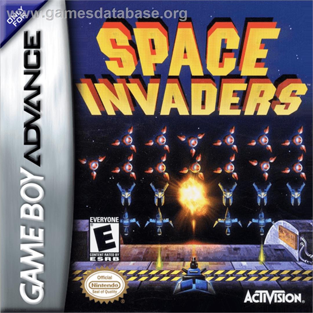 Space Invaders - Nintendo Game Boy Advance - Artwork - Box