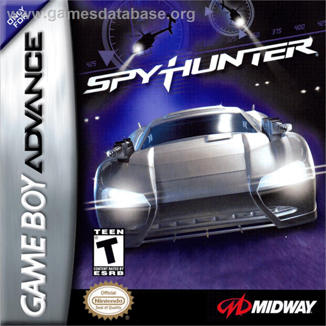 Spy Hunter / Super Sprint - Nintendo Game Boy Advance - Artwork - Box