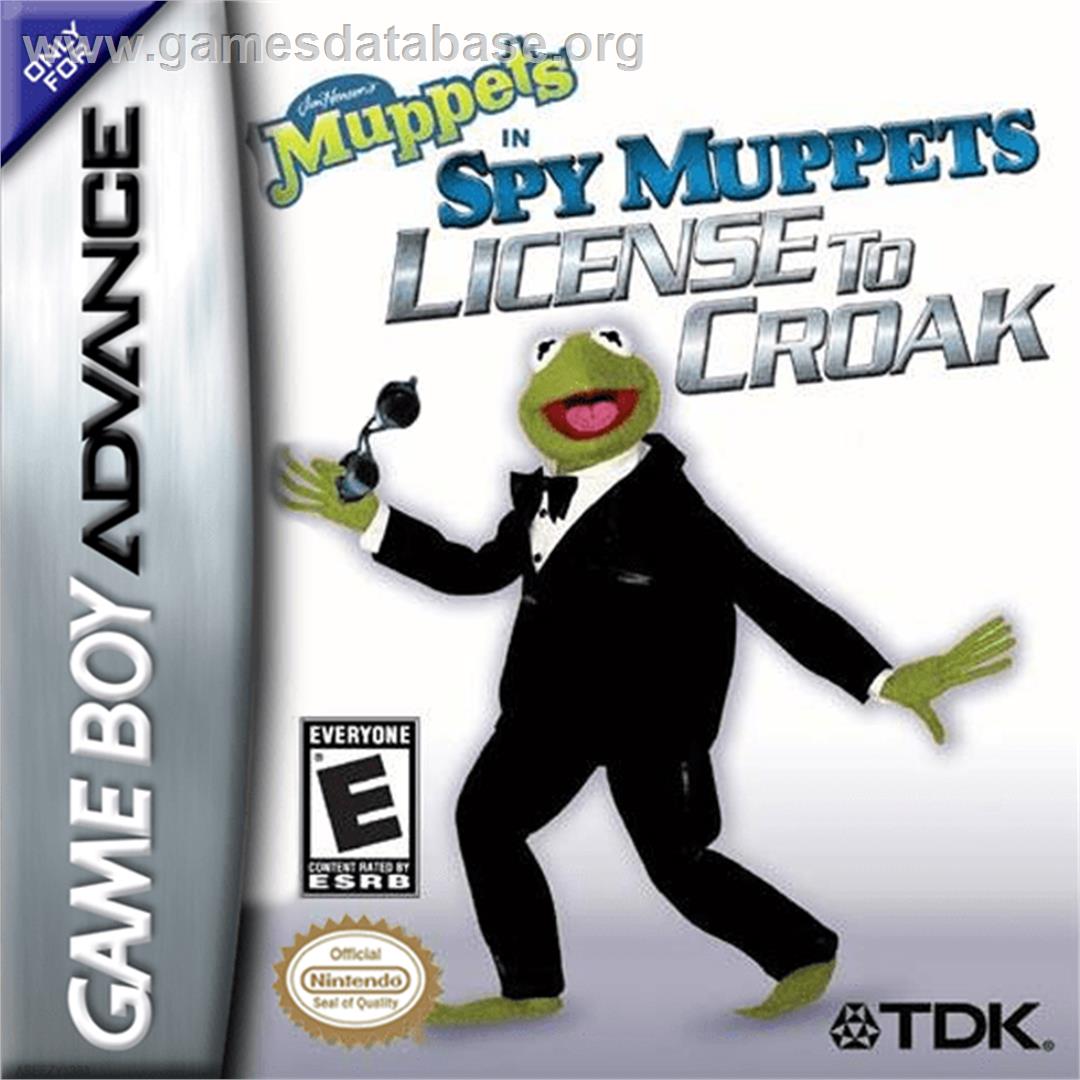 Spy Muppets: License To Croak - Nintendo Game Boy Advance - Artwork - Box