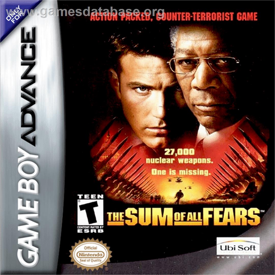 Sum of All Fears - Nintendo Game Boy Advance - Artwork - Box