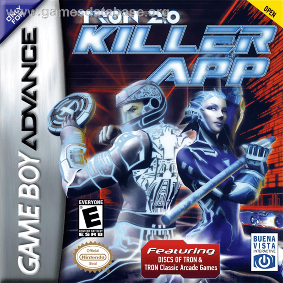 TRON 2.0: Killer App - Nintendo Game Boy Advance - Artwork - Box