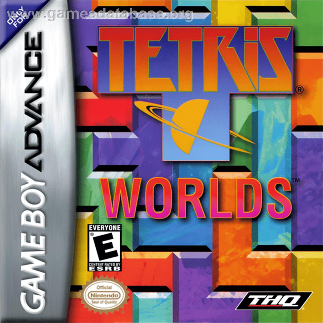 Tetris Worlds - Nintendo Game Boy Advance - Artwork - Box