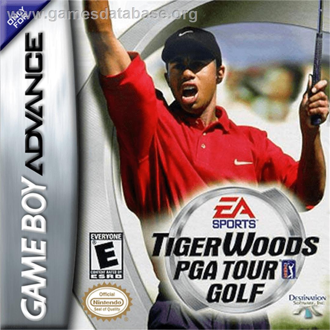 Tiger Woods PGA Tour Golf - Nintendo Game Boy Advance - Artwork - Box