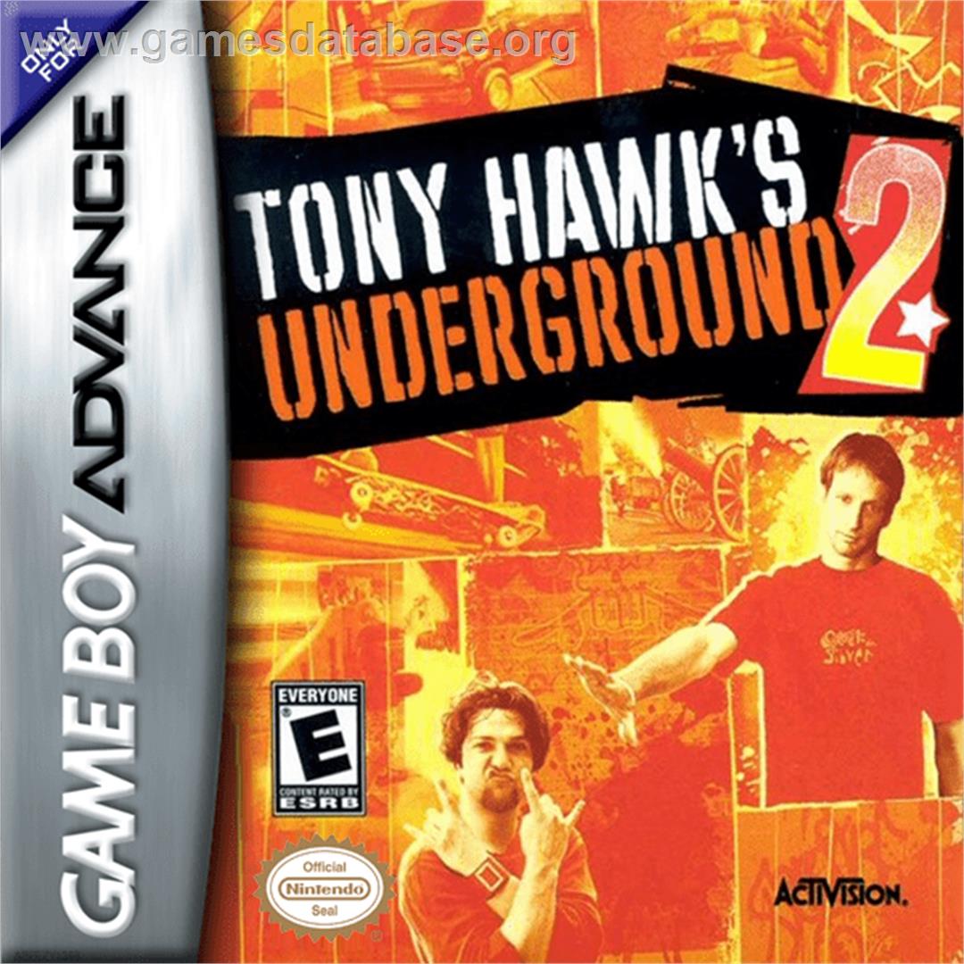 Tony Hawk's Underground 2 - Nintendo Game Boy Advance - Artwork - Box