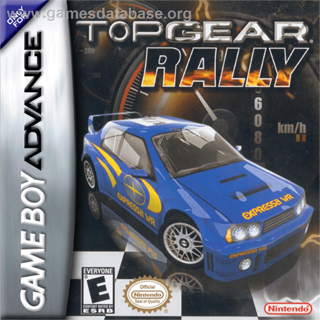 Top Gear Rally - Nintendo Game Boy Advance - Artwork - Box
