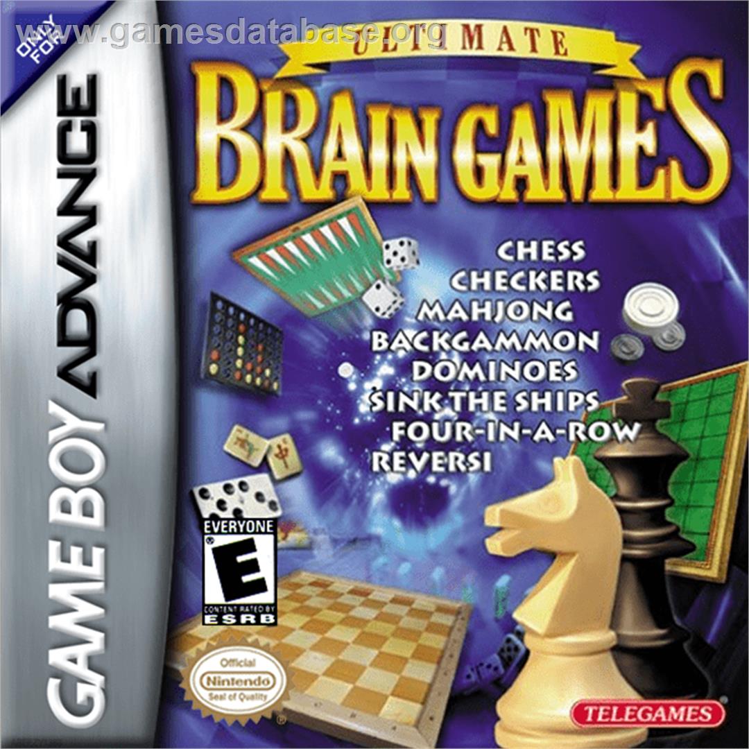 Ultimate Brain Games - Nintendo Game Boy Advance - Artwork - Box