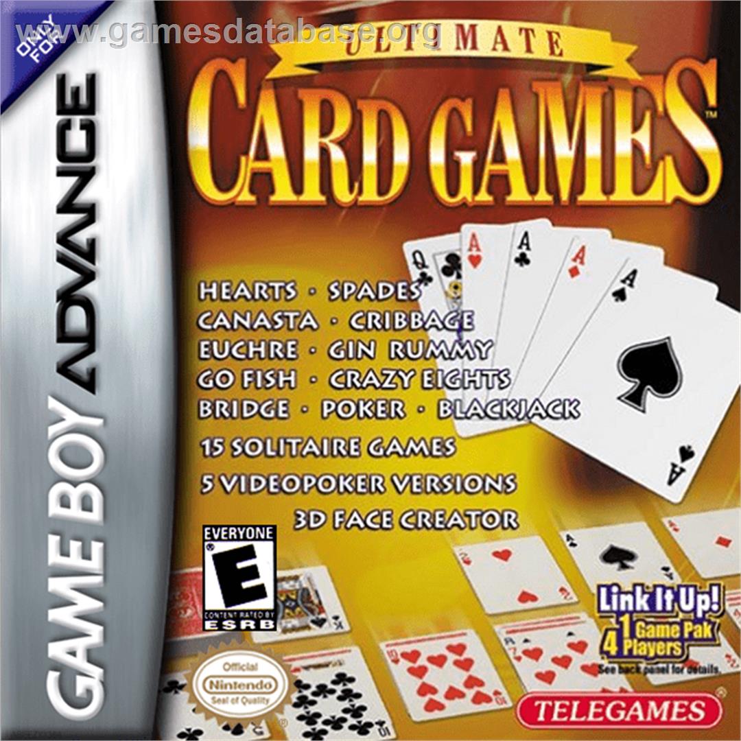 Ultimate Card Games - Nintendo Game Boy Advance - Artwork - Box