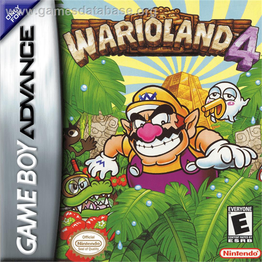 Wario Land 4 - Nintendo Game Boy Advance - Artwork - Box