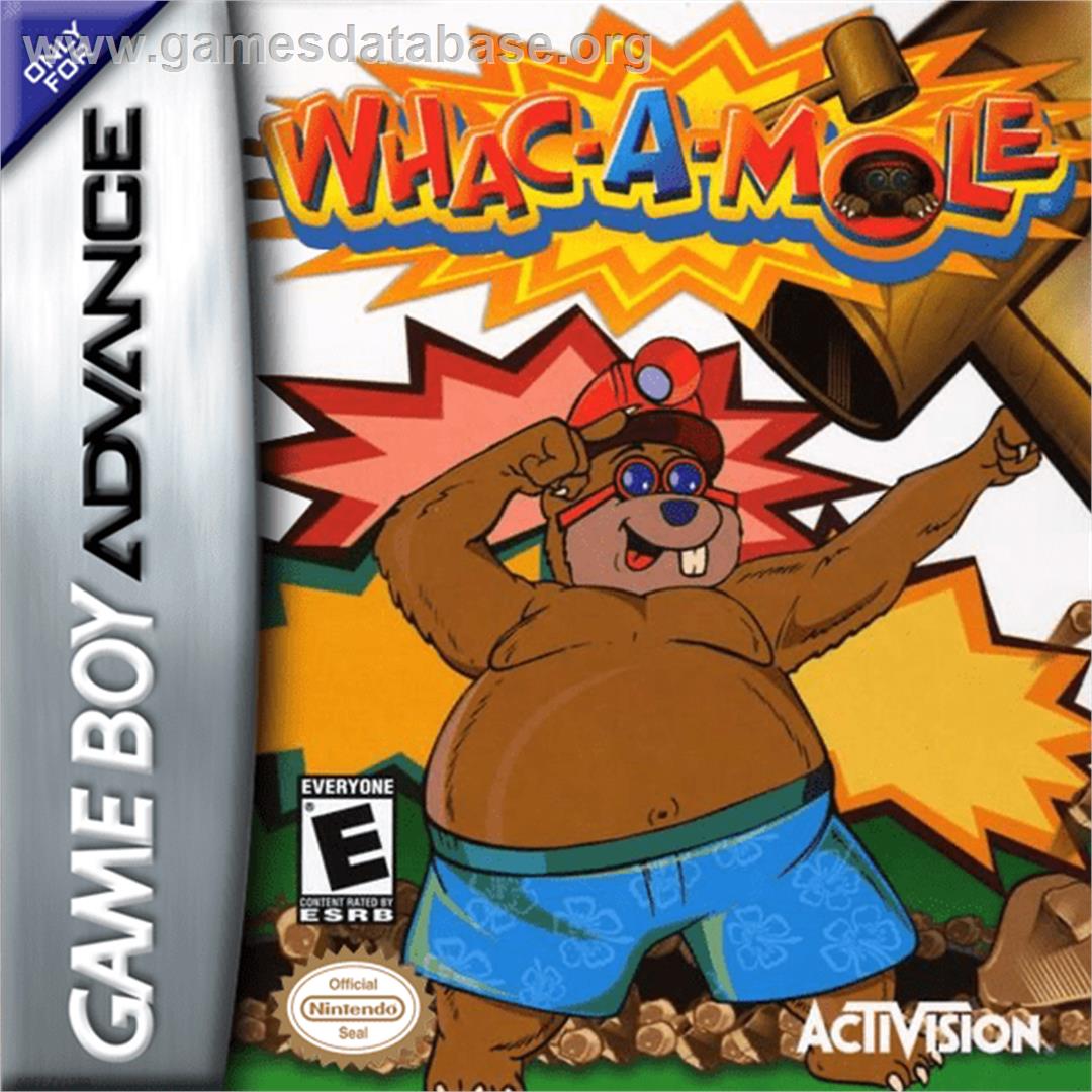 Whac-A-Mole - Nintendo Game Boy Advance - Artwork - Box