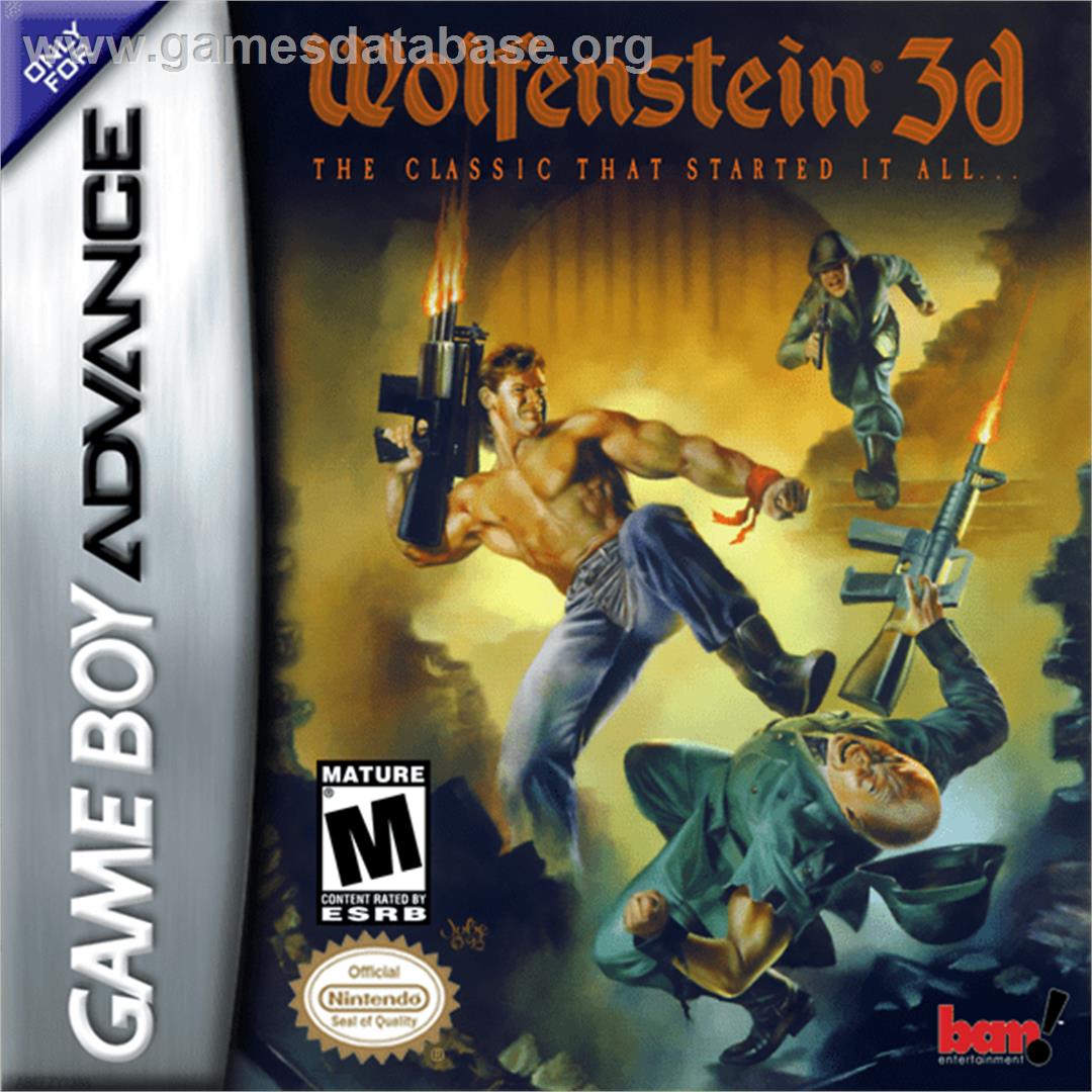 Wolfenstein 3D - Nintendo Game Boy Advance - Artwork - Box