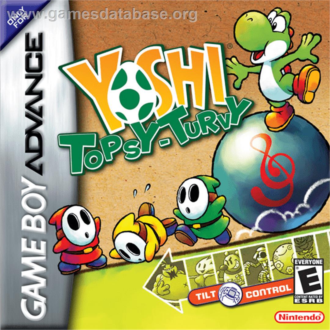 Yoshi Topsy-Turvy - Nintendo Game Boy Advance - Artwork - Box