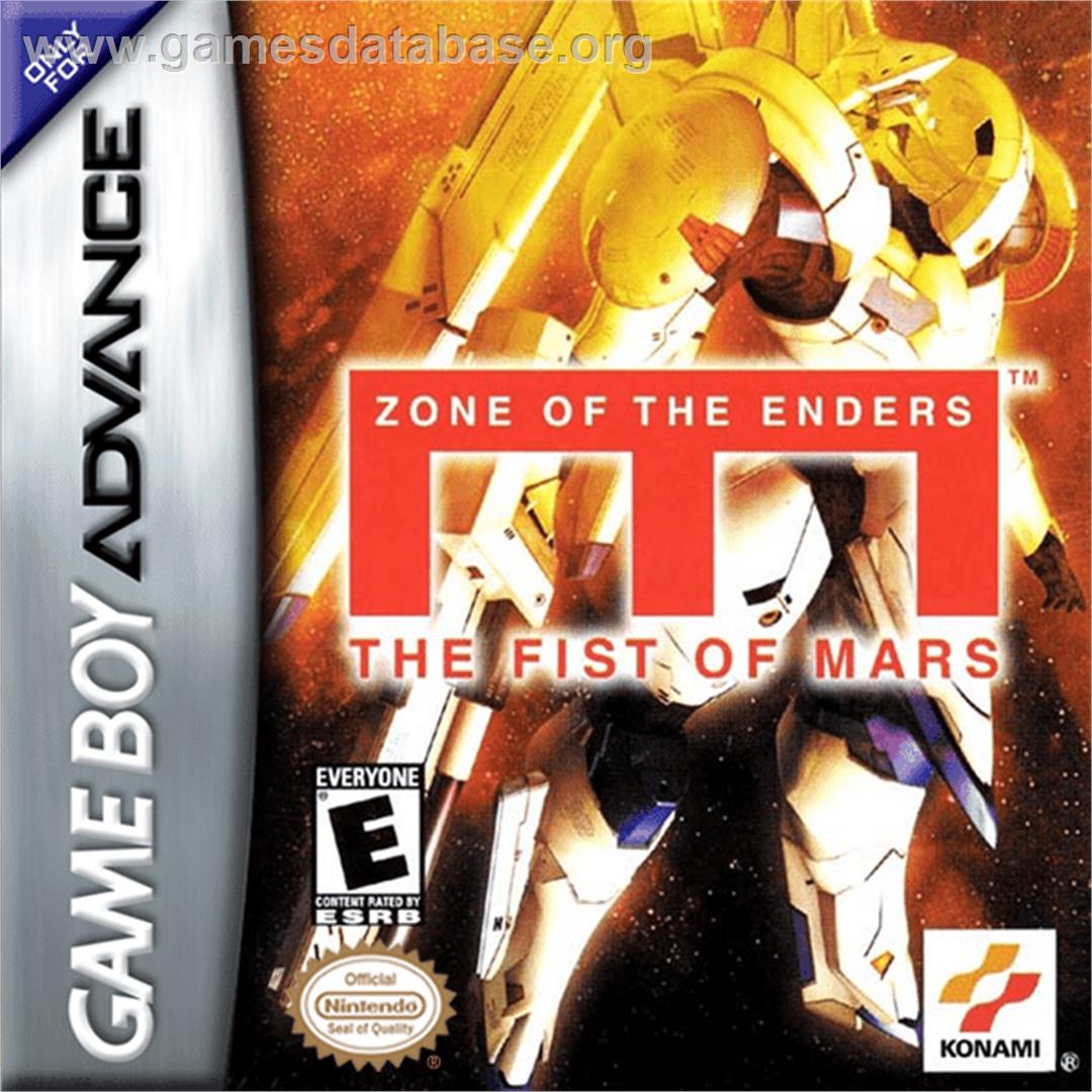 Zone of the Enders: The Fist of Mars - Nintendo Game Boy Advance - Artwork - Box