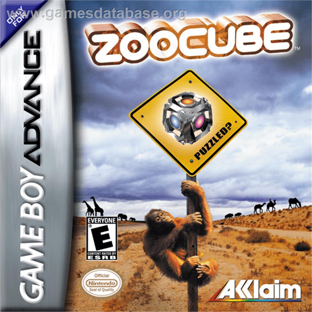 ZooCube - Nintendo Game Boy Advance - Artwork - Box