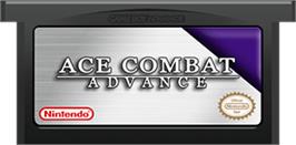 Cartridge artwork for Ace Combat Advance on the Nintendo Game Boy Advance.