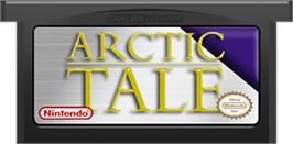 Cartridge artwork for Arctic Tale on the Nintendo Game Boy Advance.