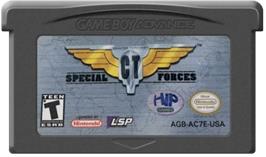 Cartridge artwork for CT Special Forces on the Nintendo Game Boy Advance.