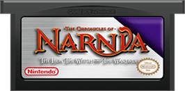 Cartridge artwork for Chronicles of Narnia: The Lion, the Witch and the Wardrobe on the Nintendo Game Boy Advance.