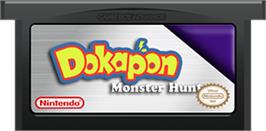 Cartridge artwork for Dokapon on the Nintendo Game Boy Advance.