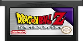 Cartridge artwork for Dragonball Z Collectible Card Game on the Nintendo Game Boy Advance.
