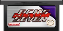 Cartridge artwork for Ecks vs. Sever on the Nintendo Game Boy Advance.