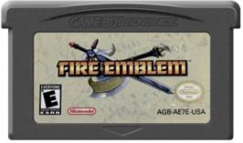 Cartridge artwork for Fire Emblem: Fuuin no Tsurugi on the Nintendo Game Boy Advance.