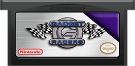 Cartridge artwork for Gadget Racers on the Nintendo Game Boy Advance.