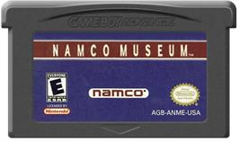Cartridge artwork for Namco Museum on the Nintendo Game Boy Advance.