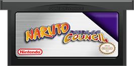 Cartridge artwork for Naruto: Ninja Council on the Nintendo Game Boy Advance.