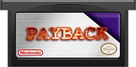 Cartridge artwork for Payback on the Nintendo Game Boy Advance.
