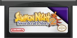 Cartridge artwork for Summon Night: Swordcraft Story 2 on the Nintendo Game Boy Advance.