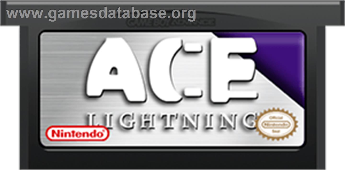 Ace Lightning - Nintendo Game Boy Advance - Artwork - Cartridge