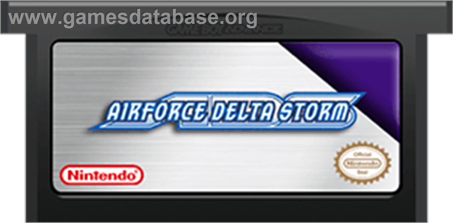 Air Force Delta Storm - Nintendo Game Boy Advance - Artwork - Cartridge