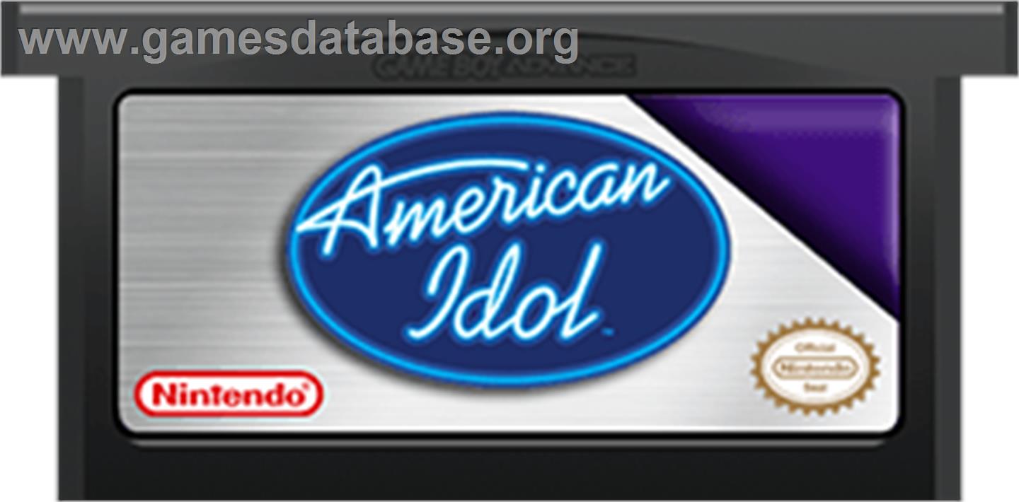 American Idol - Nintendo Game Boy Advance - Artwork - Cartridge