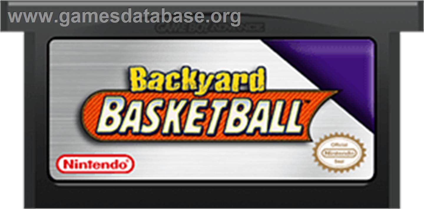 Backyard Basketball - Nintendo Game Boy Advance - Artwork - Cartridge