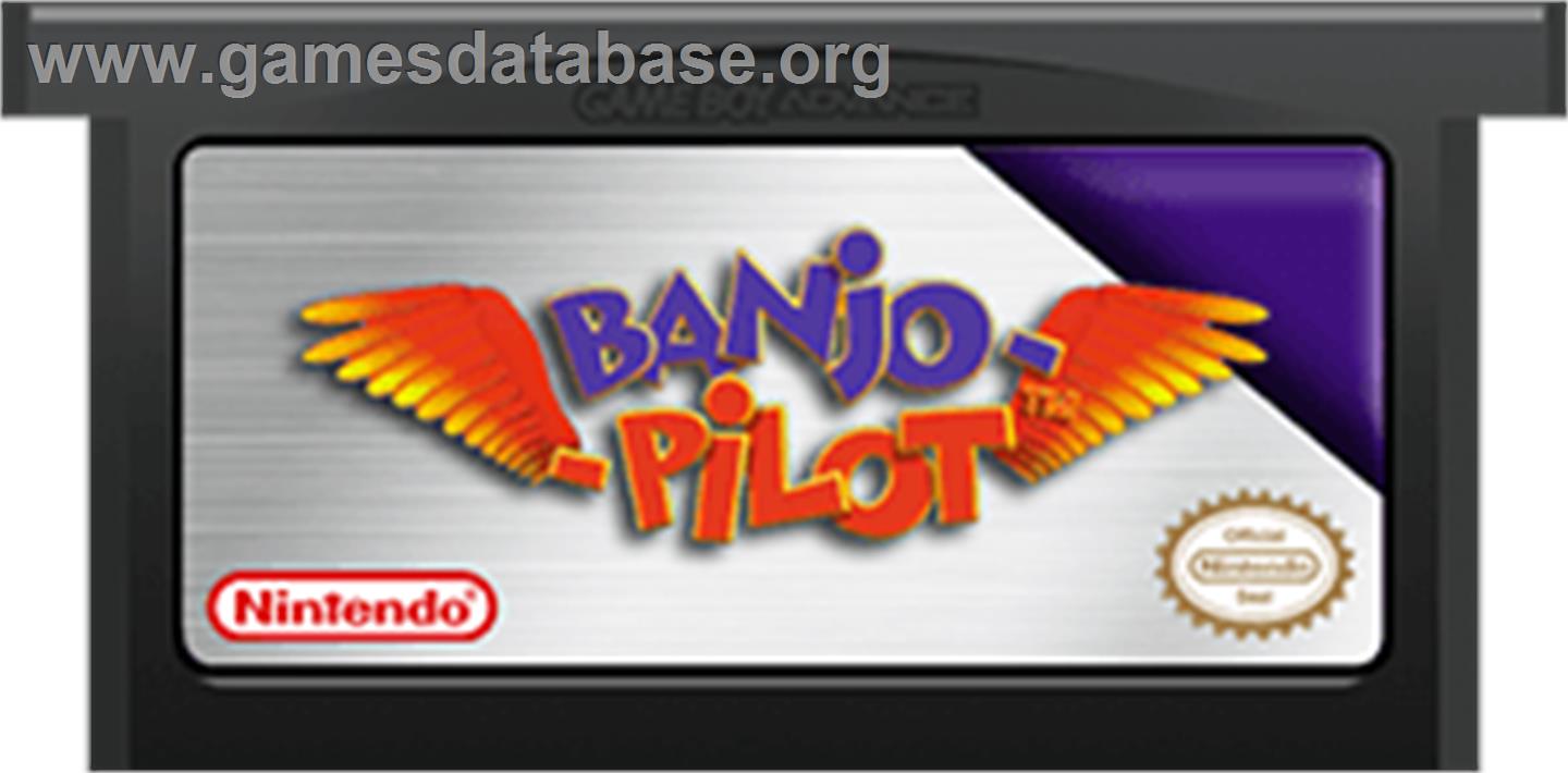 Banjo Pilot - Nintendo Game Boy Advance - Artwork - Cartridge