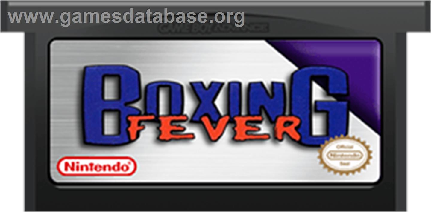 Boxing Fever - Nintendo Game Boy Advance - Artwork - Cartridge