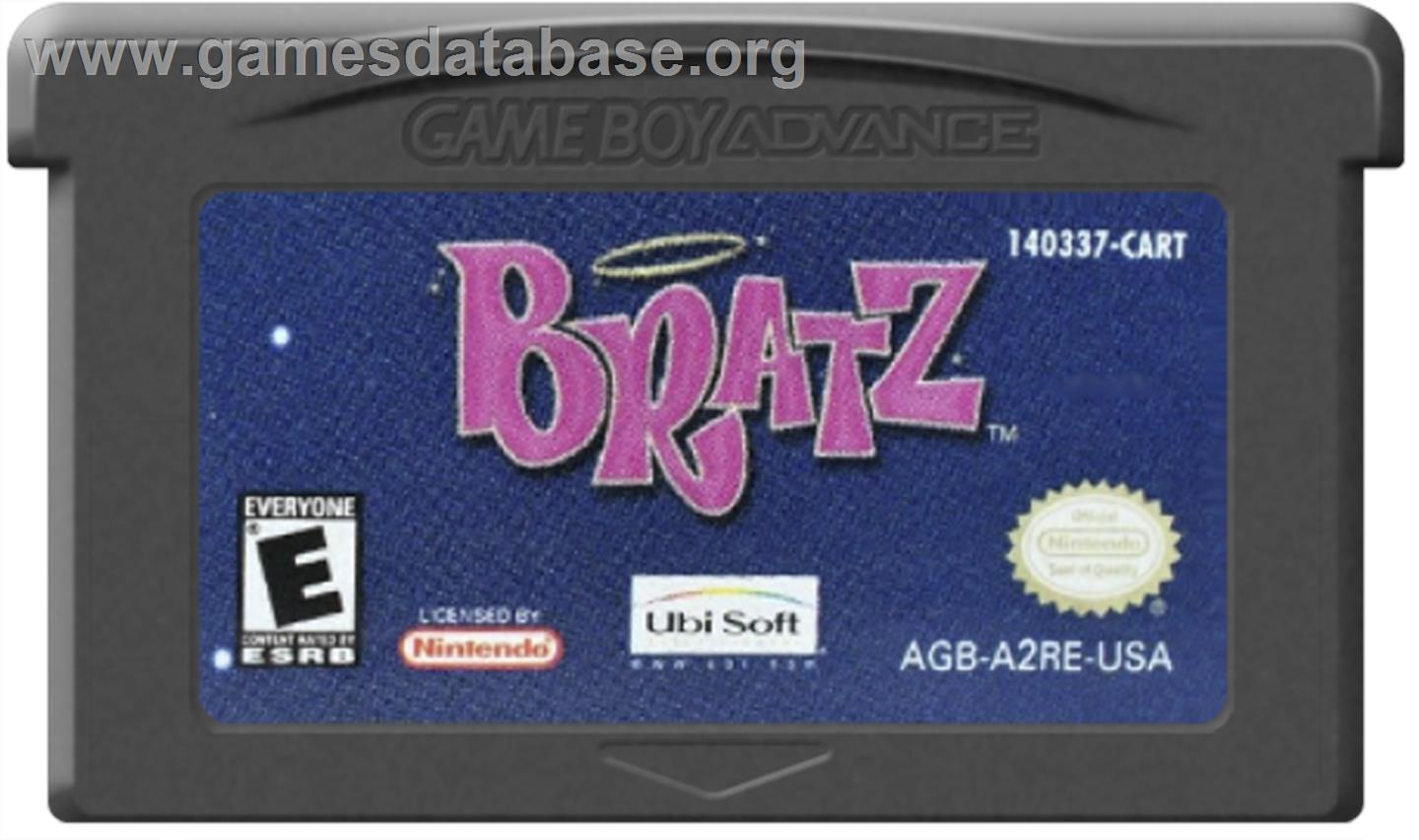 Bratz - Nintendo Game Boy Advance - Artwork - Cartridge