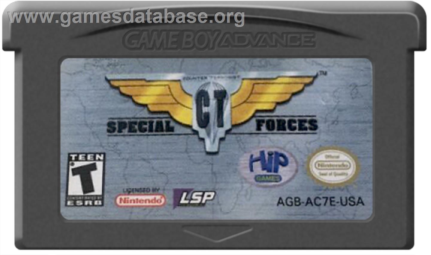 CT Special Forces - Nintendo Game Boy Advance - Artwork - Cartridge