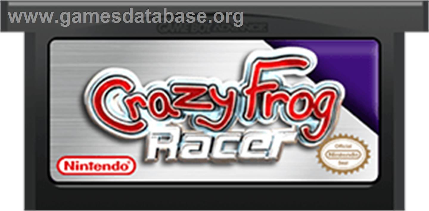 Crazy Frog Racer - Nintendo Game Boy Advance - Artwork - Cartridge