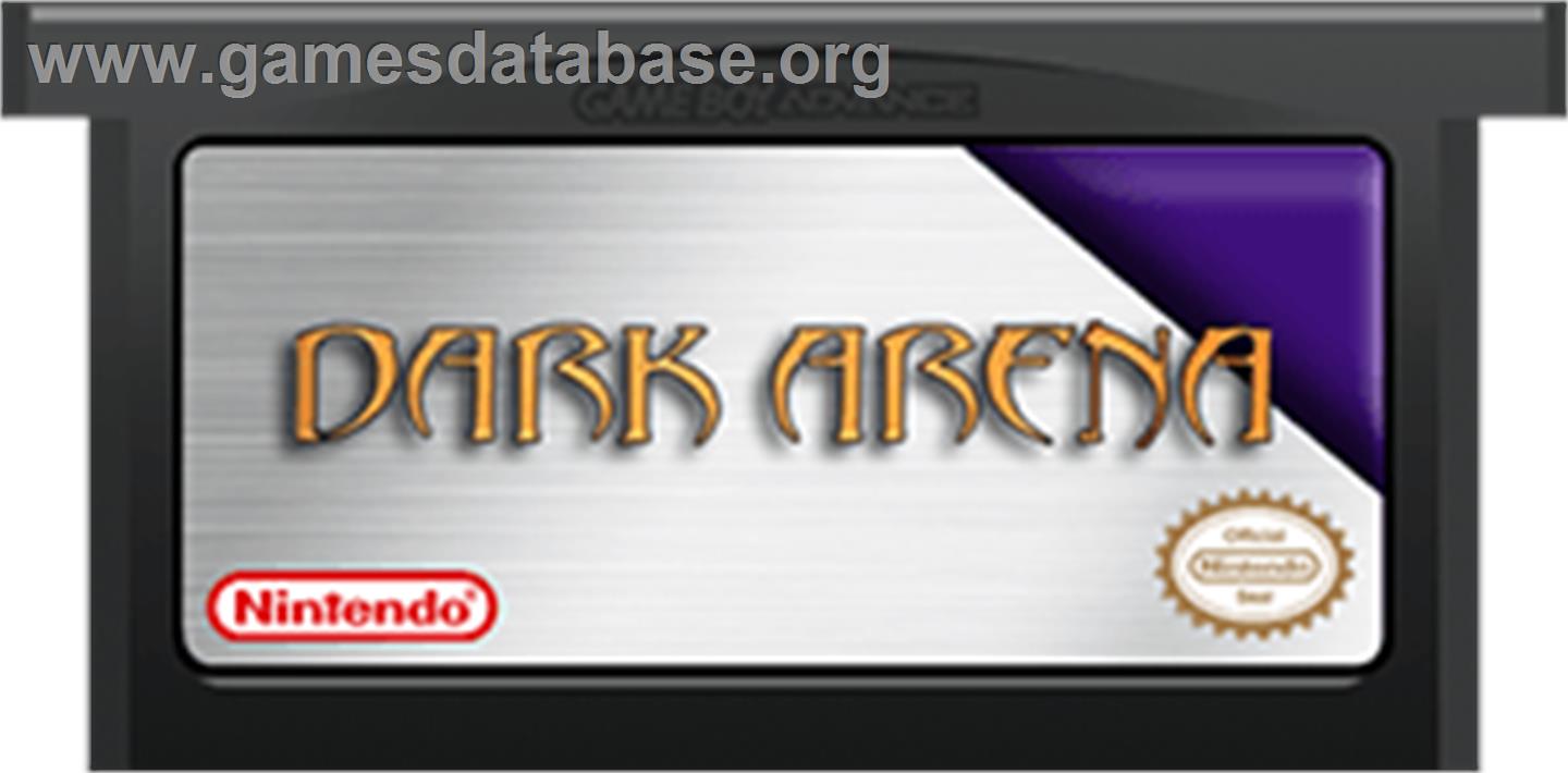 Dark Arena - Nintendo Game Boy Advance - Artwork - Cartridge