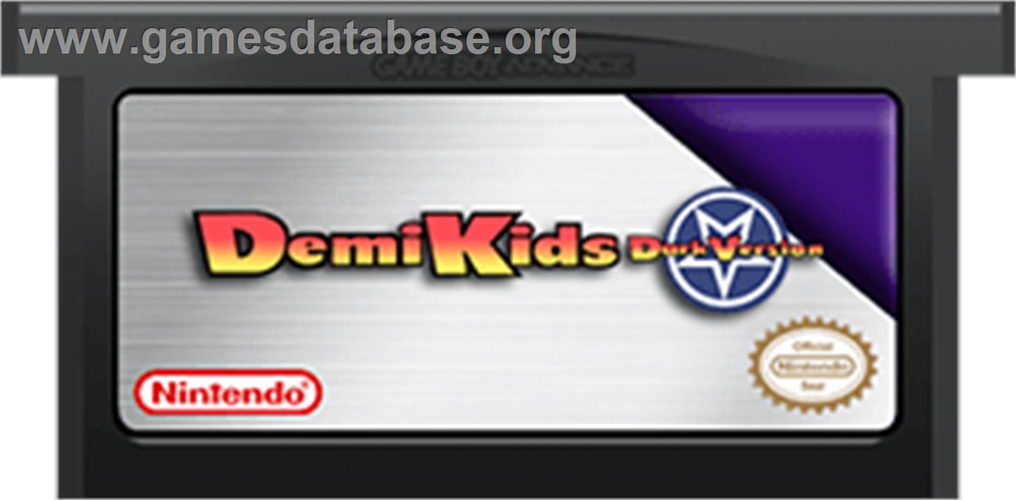 DemiKids: Dark Version - Nintendo Game Boy Advance - Artwork - Cartridge