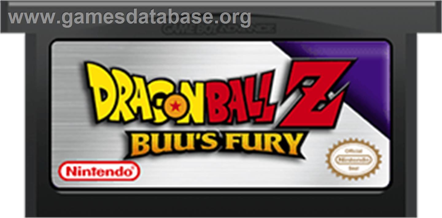 Dragonball Z: Buu's Fury - Nintendo Game Boy Advance - Artwork - Cartridge