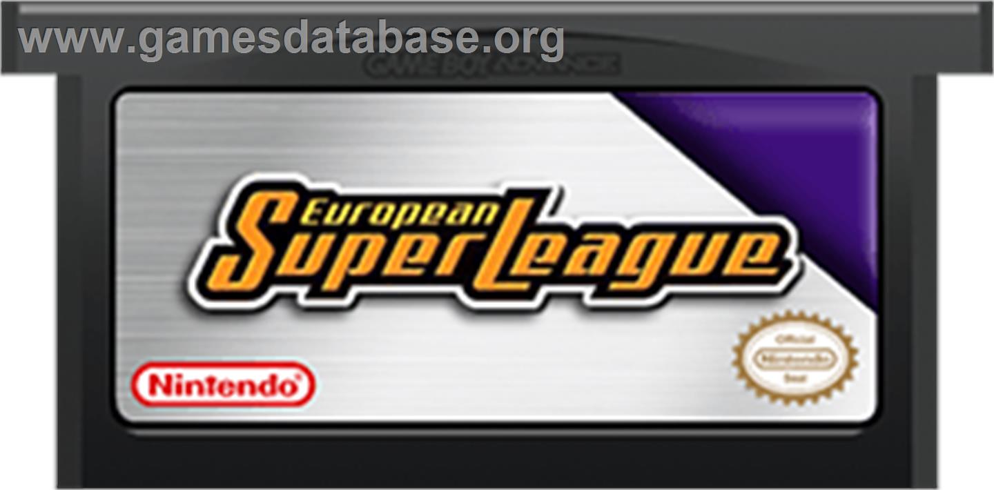 European Super League - Nintendo Game Boy Advance - Artwork - Cartridge