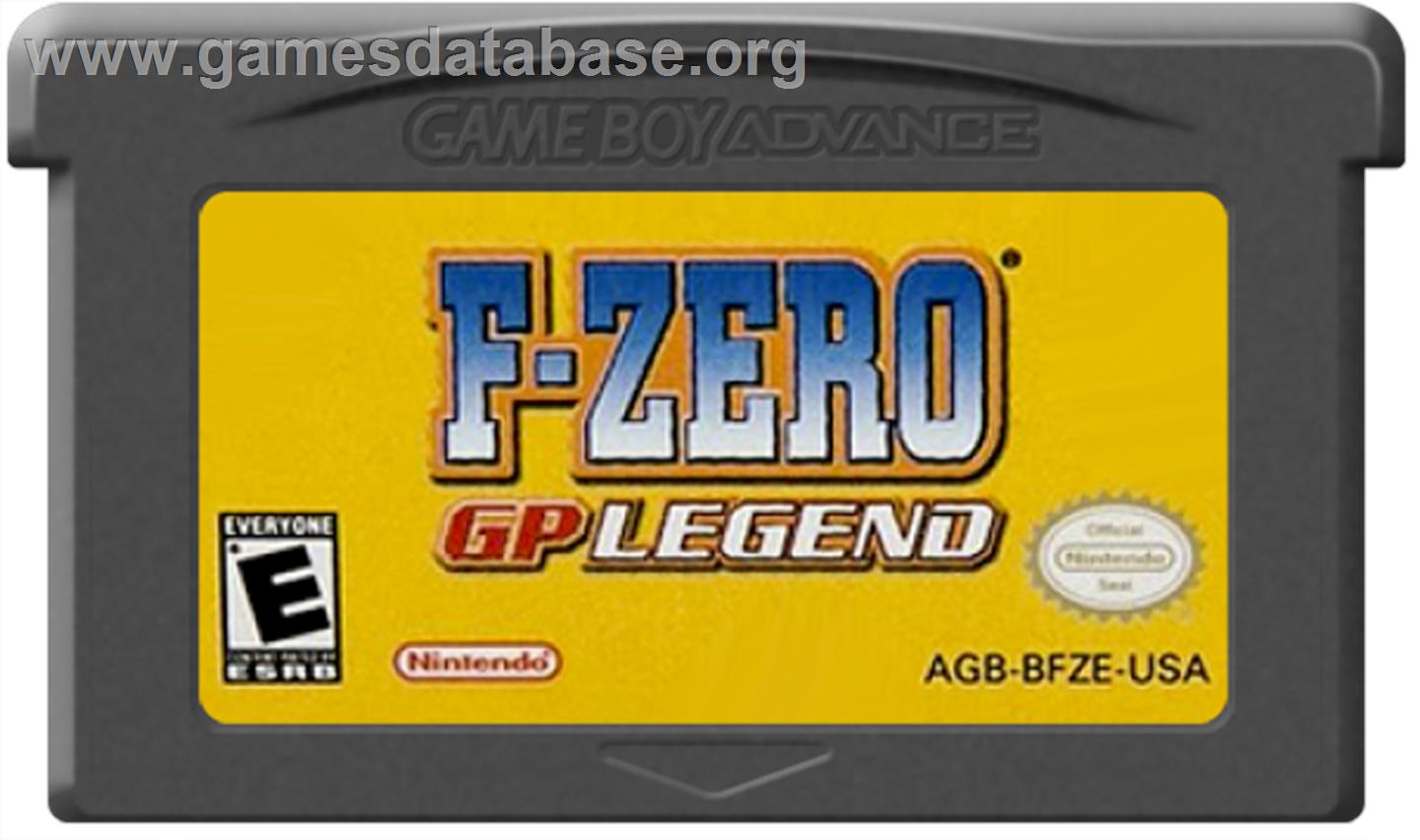 F-Zero: GP Legend - Nintendo Game Boy Advance - Artwork - Cartridge